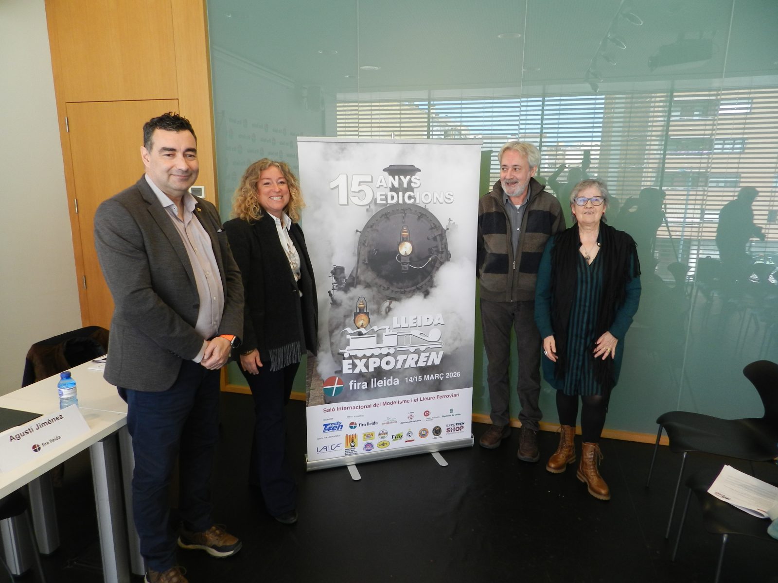 Macroreproducció de l’estació de Lleida als anys 80 a Lleida Expo Tren